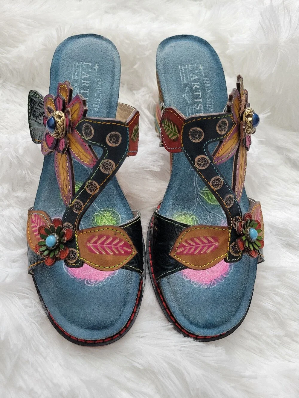 L'Artiste - Rossie Sandals - Slip On Sandals